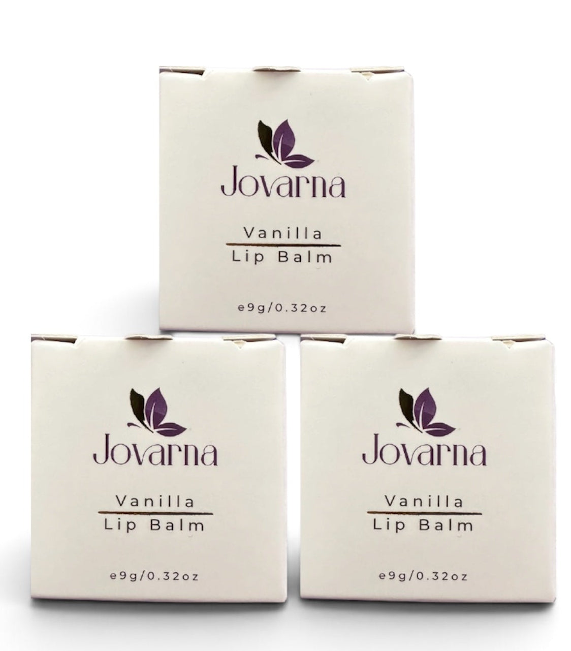 The Vanilla Lip Ritual Trio Natural Lip Care Gift Set